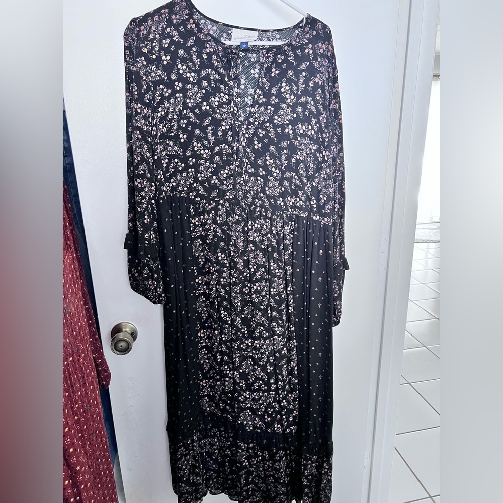 New Universal Thread Sz L Peasant dress